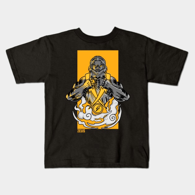 Zeus Kids T-Shirt by UB design